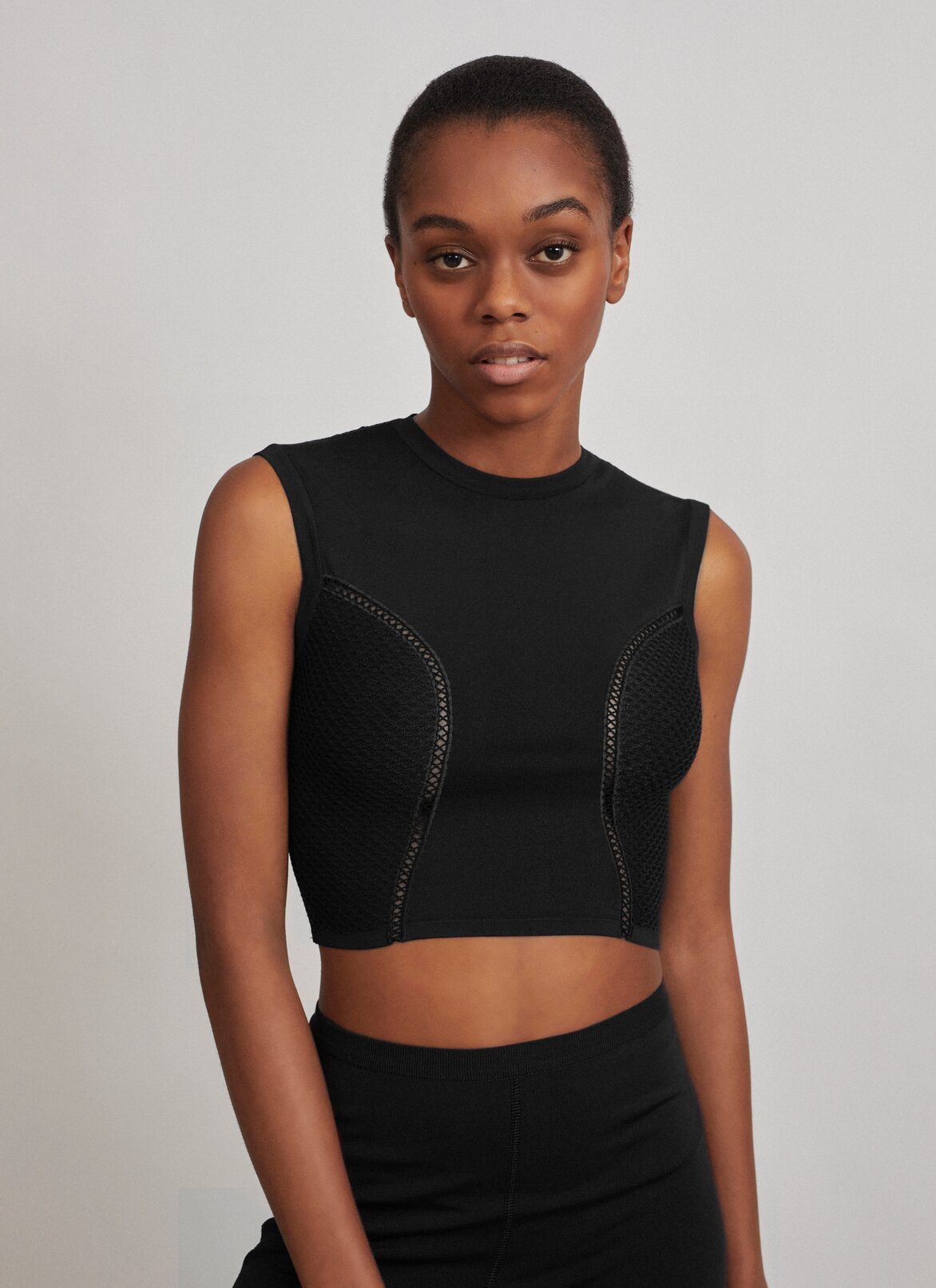Cardigan ALAÏA BLACK CARDIGAN